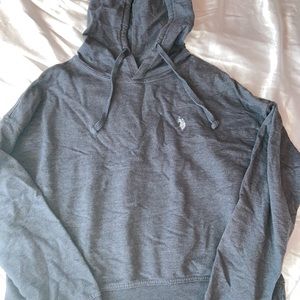 Polo Cropped Hoodie